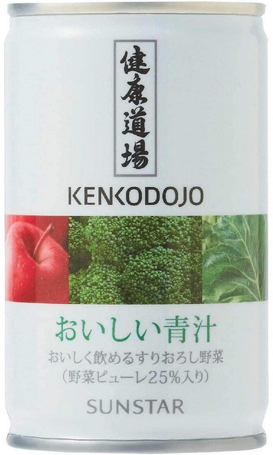 Health Dojo 일본직구 세트 상품 2cs 선스타 켄코 도조 맛 녹즙 캔, 사이즈