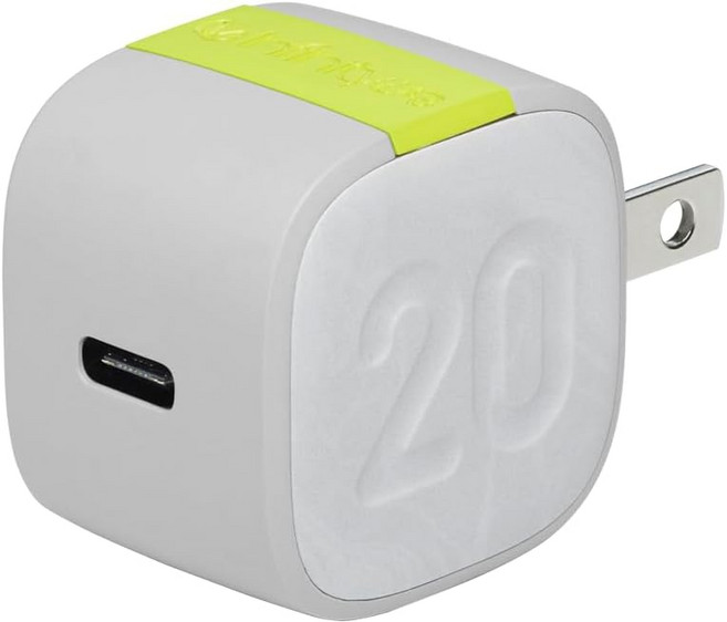 InfinityLab 인스턴트차저 20W 1 USB 컴팩트 USB-C PD 충전기 화이트, InstantCharger, White