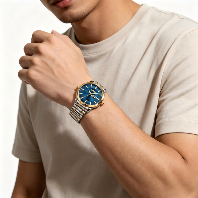 2026 DEDIMA 고급스럽고 모던한 비지니스 남성용 석영 시계