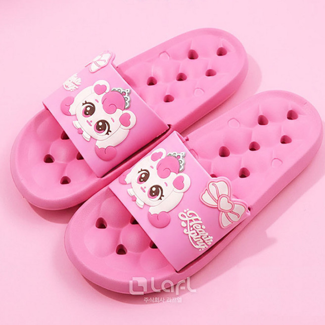 캐치티니핑 슈팅스타 하츄핑 아동 욕실화, 1개, 핑크