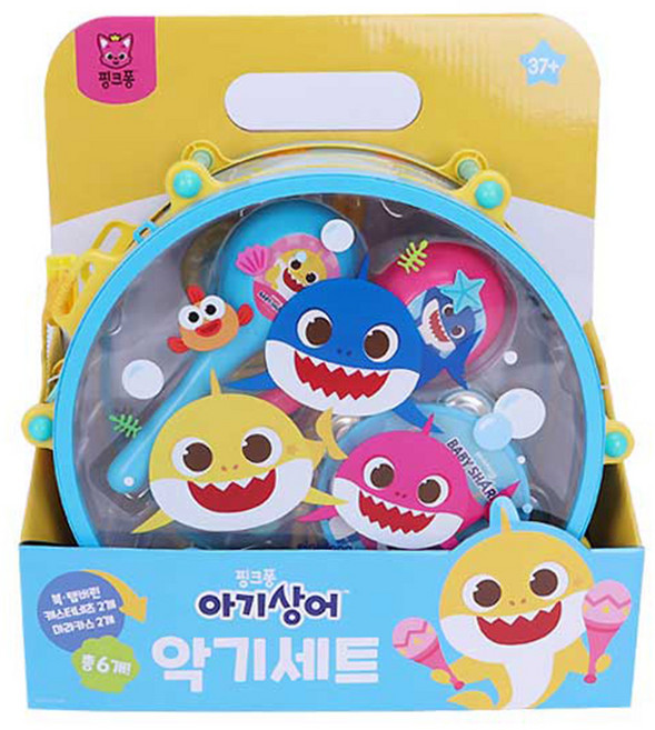 [아이존] 핑크퐁 아기상어 악기세트, 1개