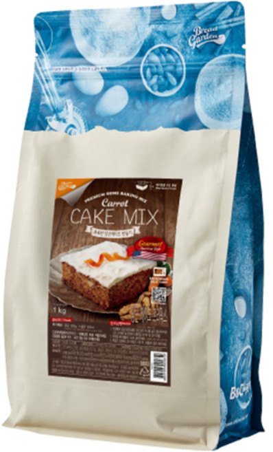 브레드가든 당근 케이크 믹스, 1개, 1kg