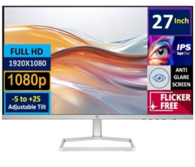 2위 - HP FHD IPS패널 모니터, HP M27Fw, 68.6cm