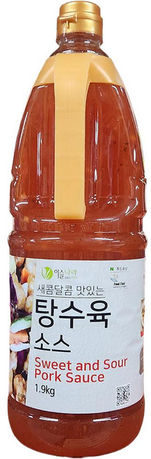 이슬나라 탕수육 소스 1.9KG 중식소스, 1개