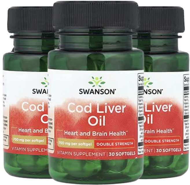 스완슨 대구 간유 30소프트젤, 3개, 30정 - 쿠팡