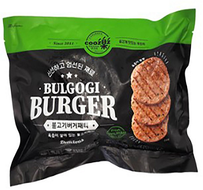 DM 비바푸드 도나우 불고기버거패티80g(10개) tig*40815hI, 80g, 10개