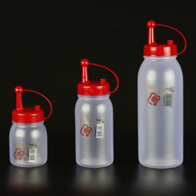 업소용 누드케찹병 5종 플라스틱 소스병 소스통, 1개, 450ml