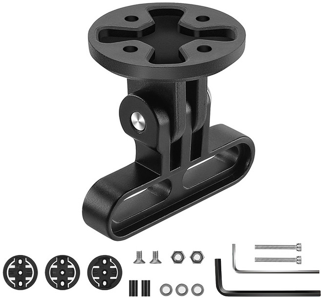 시그니처베이지 가민 캣아이 브라이튼 와후 고프로 멀티 마운트 스템 브라켓 YPZ380, 1개, 스템 거치형