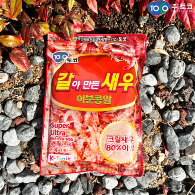 토코 갈새우 갈아만든새우 어분콩알 크릴새우 떡밥, 300g, 1개