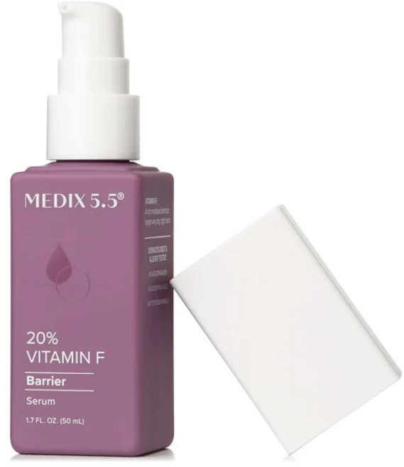 메딕스 5.5 레티놀 바디 로션 + 비타민 F 부스터 세럼 보습제 스킨 케어 세트 크레피 트리트먼트 크림 크림 타겟 처진 & 주름 2PC 세트, 1.7 Fl Oz (Pack of 1), 20% Vitamin F Booster, 1개, 50ml - 쿠팡