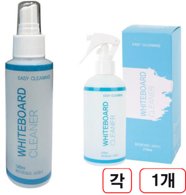 두문 화이트보드크리너 120ml 270ml 각1개씩