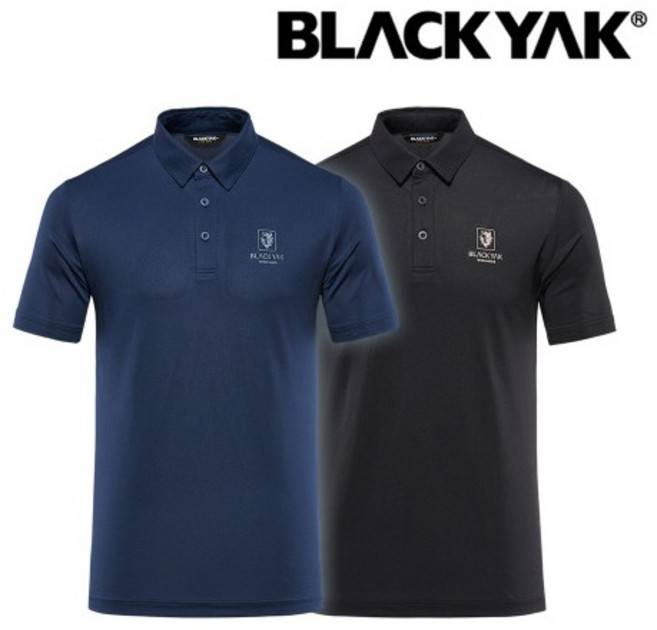 [블랙야크(BLACKYAK)] 블랙야크 S-폴로티셔츠 여름 기능성 카라 등산복 회사복 근무복 단체복