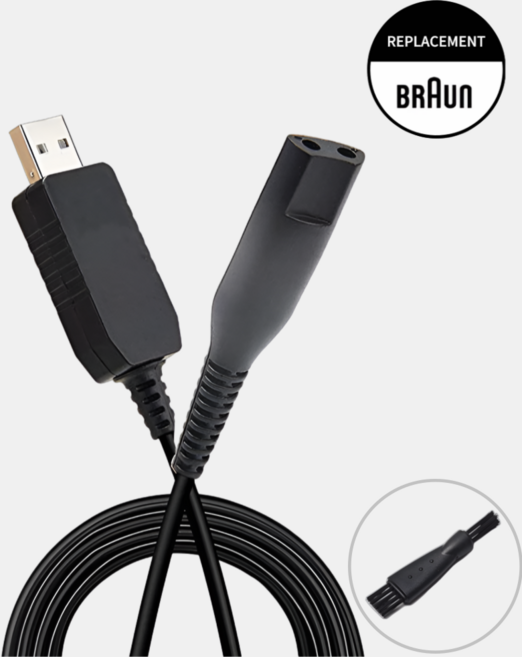 어썸케이 브라운 면도기 USB 충전기 시리즈 1 2 3 5 6 7 8 9 호환용, 1개