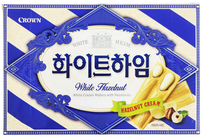 화이트하임 대용량 과자 284g 18개입 사무실 박스 어르신 간식