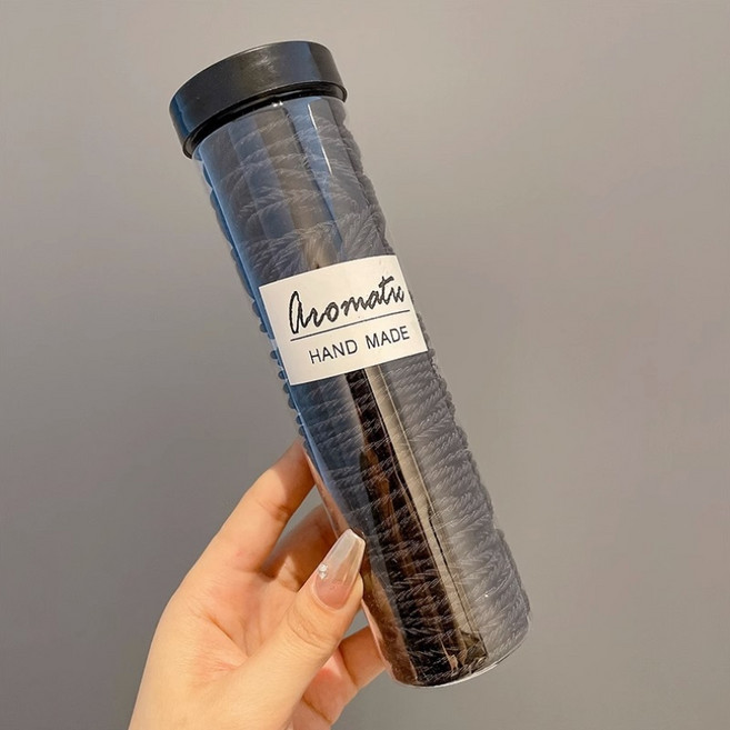 대용량 튼튼한 무매듭 스트레이트 곱창 헤어밴드 머리끈 100개 세트