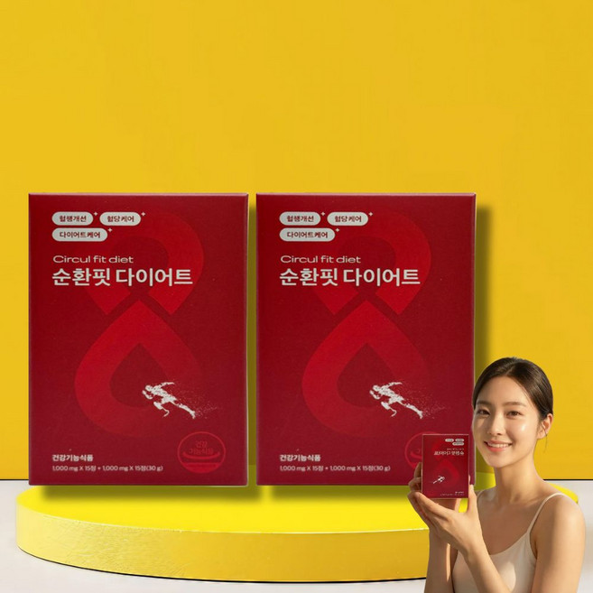브랜드부니 순환핏 다이어트 이츠스포츠, 2개, 30정