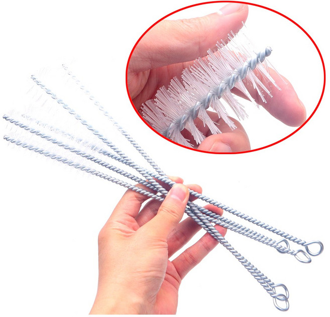 국산 연관솔 PP 플라스틱 사이즈 택1 봉솔 병솔 파이프솔 브러쉬 원형 튜브 브러시 보일러솔 배관솔 청소솔 세척솔 스탠딩팩 탕전기 약탕기 정수기, 1개