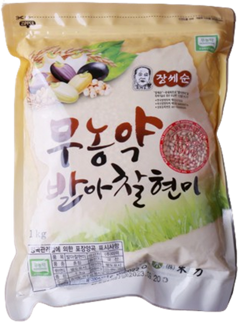 [25년햅쌀] 여주 이천 무농약 발아찰현미 현미 산지본사직송 햅쌀 햇쌀, 4개, 1kg