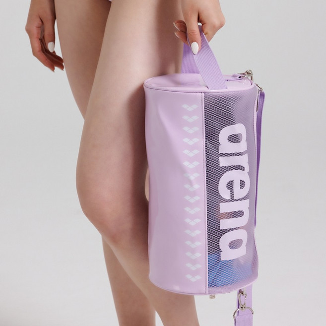 아레나 수영가방 원통형 AC1AB14, 퍼플