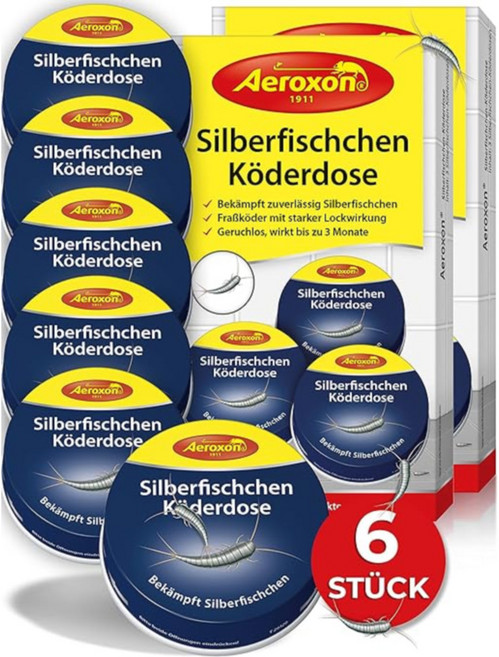 Aeroxon 좀벌레퇴치 상자 6캔 독일직구 항공직송 해충제거, 1개