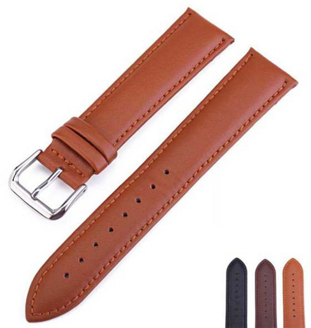 알랑 무지 천연 소가죽 시계줄