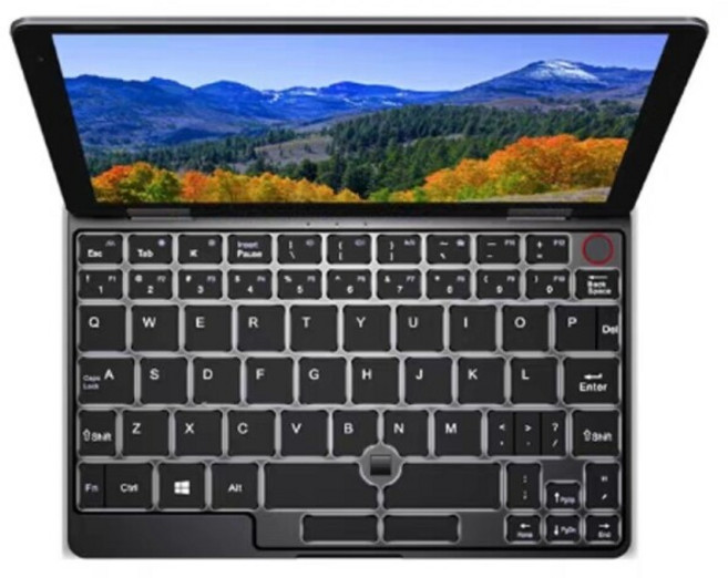 HUWI MiniBook N150 미니PC 노트북 태블릿 8인치IPS스크린 듀얼usb-A3.0 타입C HDMI LPDDR516GB, Wi-Fi, 1TB, 그레이