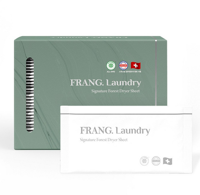 프랑프랑 알러지 케어 섬유유연제 건조기 시트 시그니처 포레스트, 1개, 40개입