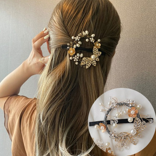 MISS21 코타리 진주꽃 자동핀 헤어핀 머리핀 (hp1903)