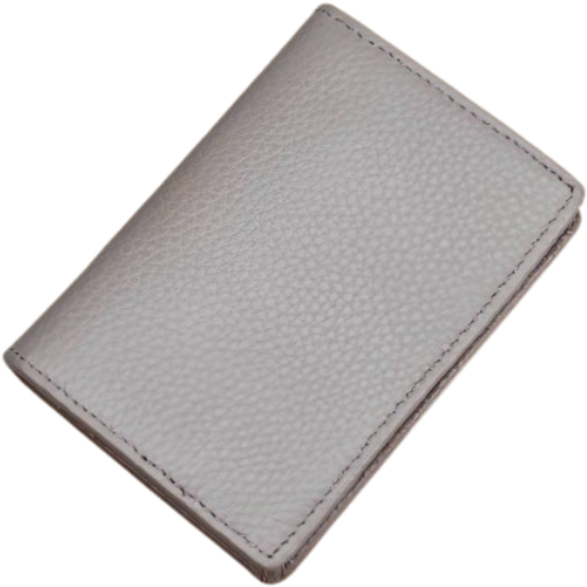 牛皮名片夾，大容量，經典簡約設計