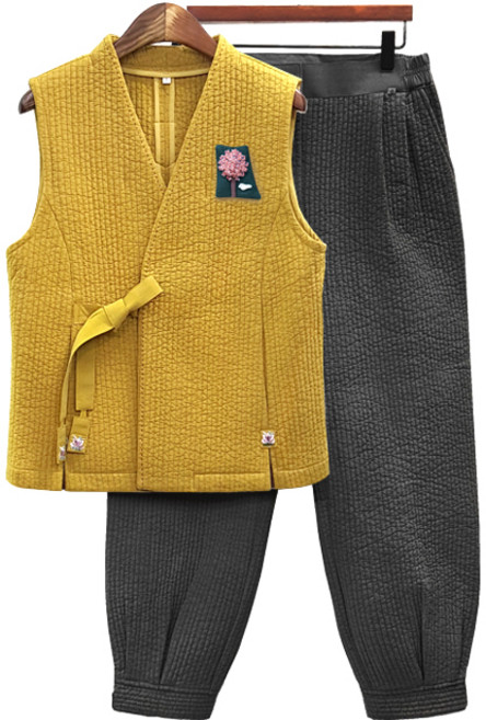 [아리랑의 봄] 연화 누비 조끼 한 벌