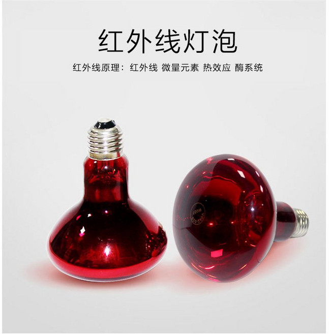 科樂 紅外線燈泡 理療烤燈, 1個, 110vE27紅外線100w, 紅外線
