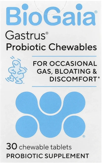 행복하고 건강하게 BioGaia Gastrus® 최적의 장 건강 지원 민트 및 귤 맛 츄어블 30정 백년회로하세요, BioGaiaGastrus최적의장건강지원민트및귤맛츄어블, 1개 - 쿠팡