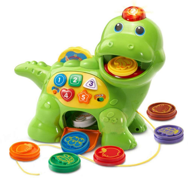 루피네상점 남아장난감 브이텍 다이노 먹이주기 학습놀이