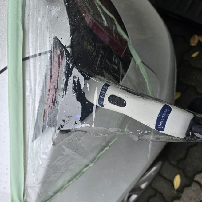 전기차충전기방수커버 레인 커버 투명 마그넷, 1개, 공용