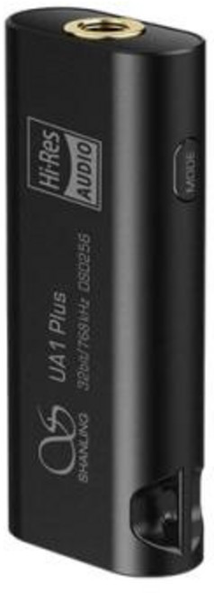 SHANLING UA1 PLUS USB DAC AMP 헤드폰 앰프 듀얼 CS43131 칩 고해상도 오디오 PCM 32 비트 768kHz DSD256 C타입-3.5mm, 4) UA1Plus black