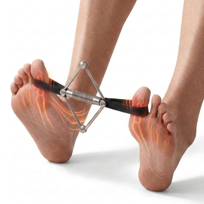 헬스발란스 발가락 운동기구 엄지발가락 스트레칭, 1개