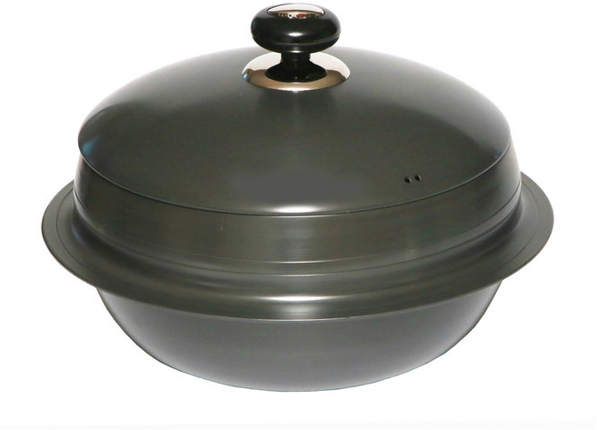 매직골드 고전 가마솥, 1개, 블랙, 28cm