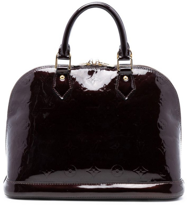 루이 비통 중고 2013 모노그램 베르니 알마 PM 핸드백