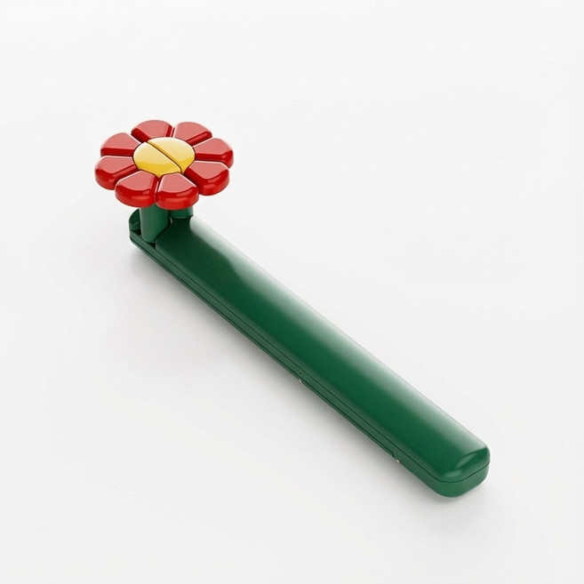 SL 휴대용 접이식 플라워 독서대, 빨간색