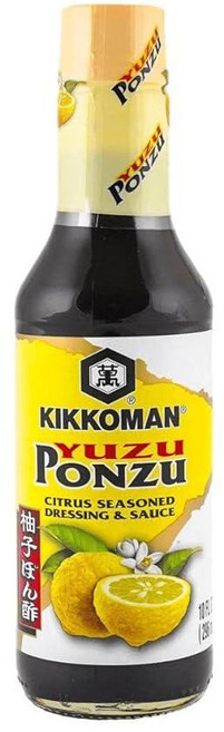 Kikkoman 유자 폰즈 소스 시트러스 시즈닝 드레싱 및 소스 295.6ml(10온스), Kikkoman 유자 폰즈 소스, 시트러스 시즈닝 드레, 1개