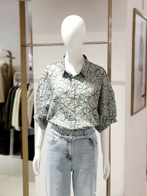 에꼴드파리 에꼴드파리 (미센스)프린딩 블라우스 314MB59BLM314Z (P003781215)