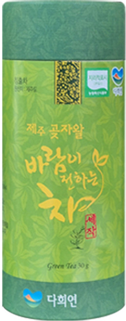 청정 녹차 티백 대용품 제주 다희연 유기농 세작 찻잎 30g GUGLJ30, [상품]세작 30g (1개), 1개