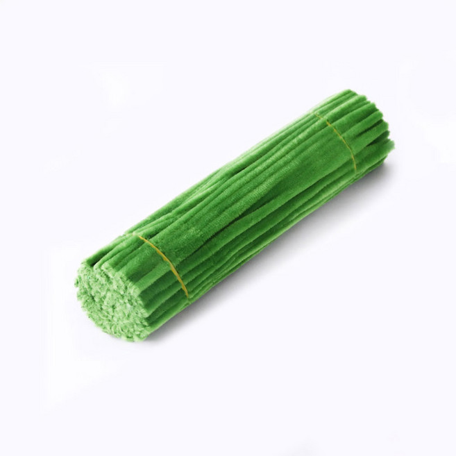 제너럴케이 모루 철사 DIY 재료, 100개, 새싹그린