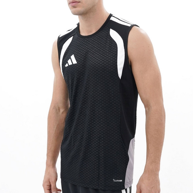 아디다스 남성 트레이닝 시원한 쿨감 나시티 크라이마쿨 민소매 스포츠 슬리브리스 저지 러닝 조깅 축구 마라톤 훈련 운동 상의 티셔츠