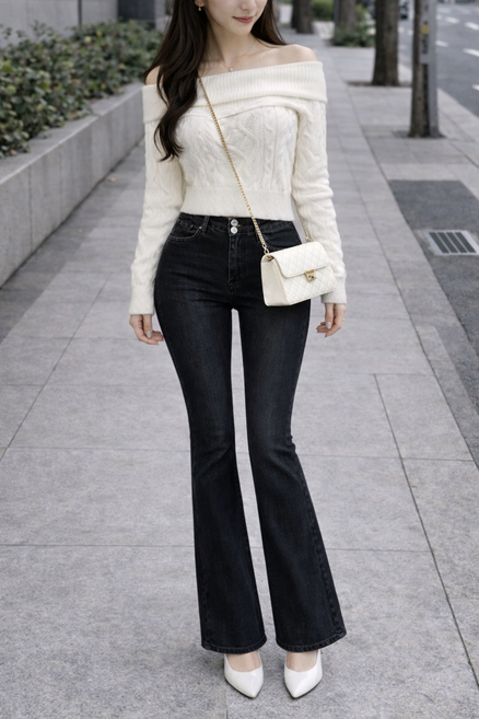 골반뽕 왕뽕 부츠컷 팬츠 5컬러 7사이즈