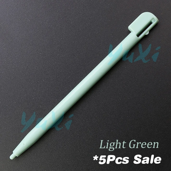 NDSL 터치 스타일러스 펜용 다채로운 스크린 스타일러스 닌텐도 DS 라이트 NDS 라이트 DIY 교체 액세서리 1, 06 5Pcs Light Green