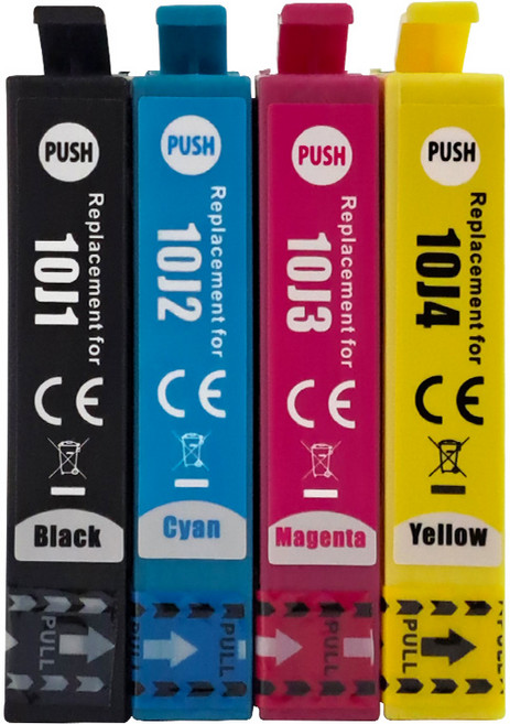 【Co-create 合創】EPSON T10J 副廠加大容量墨水匣 適用XP-2200 WF-2930, T10J 一套4入, 1個