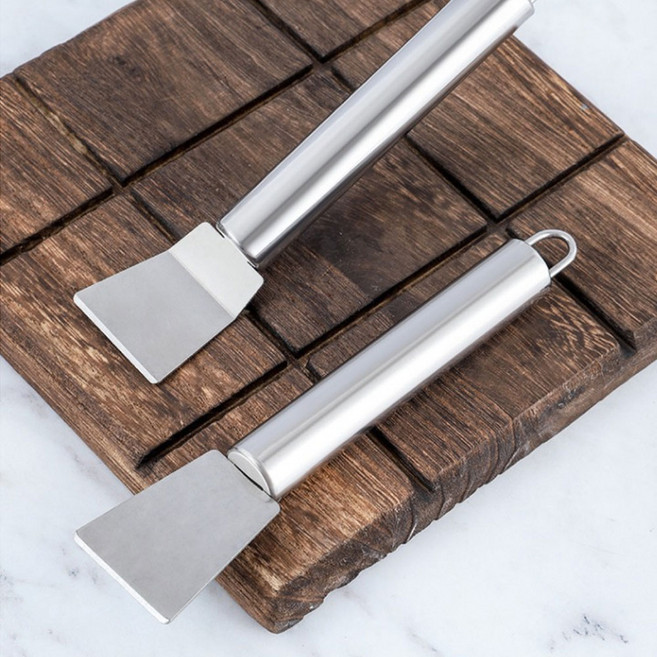 기름 때 바닥 청소용 주방용 스테인레스 스크래퍼 끌개 끌칼 헤라, 2개