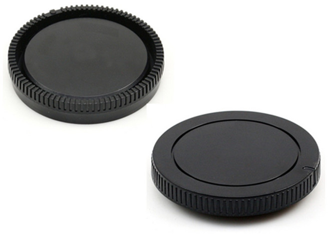 소니 E 마운트 호환용 바디캡+렌즈뒷캡 세트 A7 A6000 A9 NEX ZV-E10 필수 악세서리, 1세트