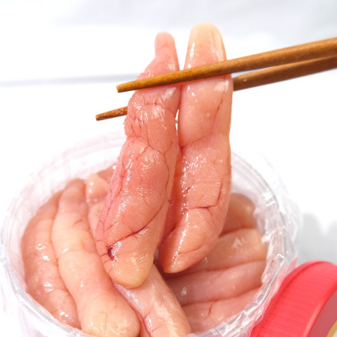 청정동해수산 저염 명란젓 백명란 젓갈 무색소 고성군 심층수 500g 1kg, 1개